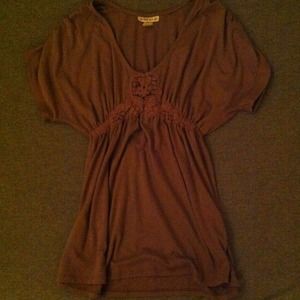 Cute Brown/marron top