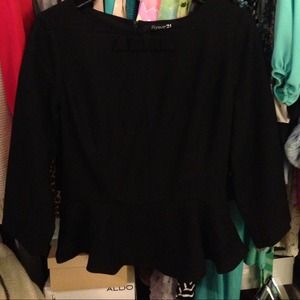 Peplum top