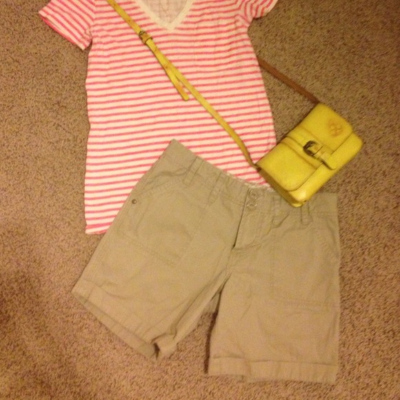 Anthropologie Pants - Sanctuary Khaki Surplus Shorts