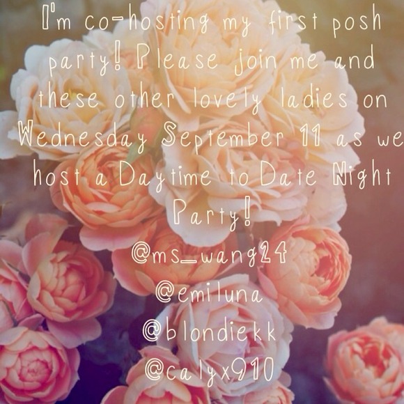 I'm co-hosting my first posh party!