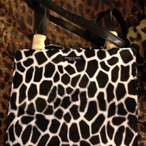 Black and White Giraffe Purse