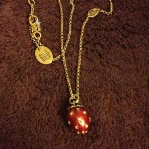 ❌Sold❌ Juicy Couture strawberry necklace