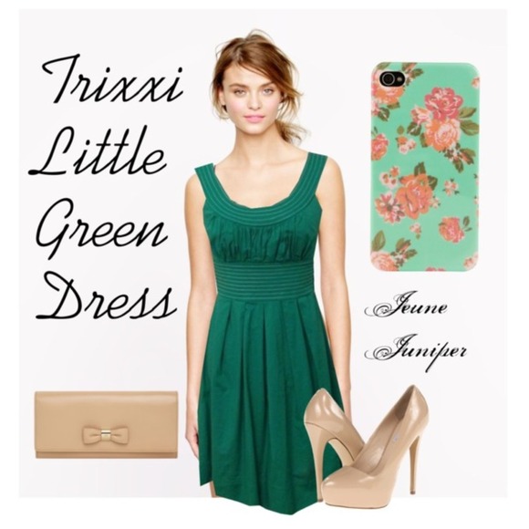 Perfect Green Dress By Trixxi