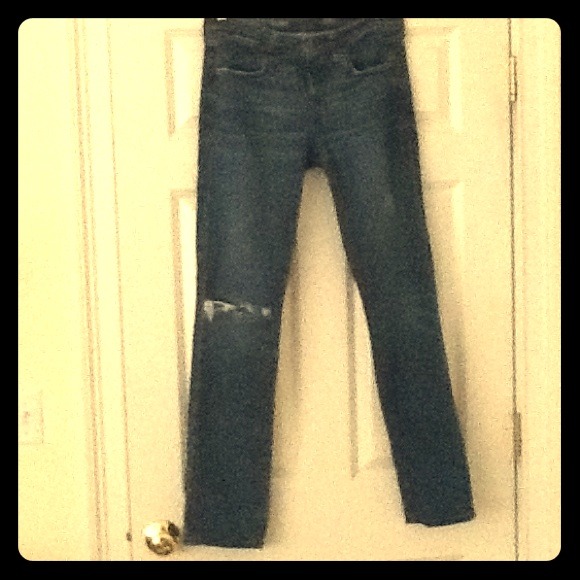 Vintage Slim Distressed JCrew Jeans
