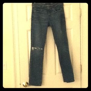 Vintage Slim Distressed JCrew Jeans