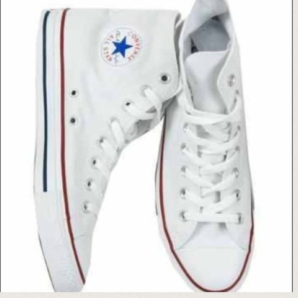 Converse Shoes - LOOKING FOR THESE white hightop chuck converse
