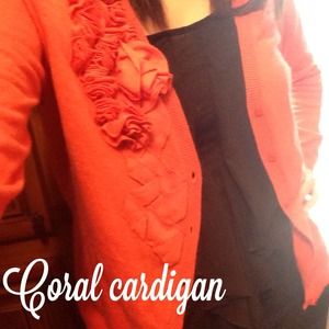 Coral New York & Co. Cardigan