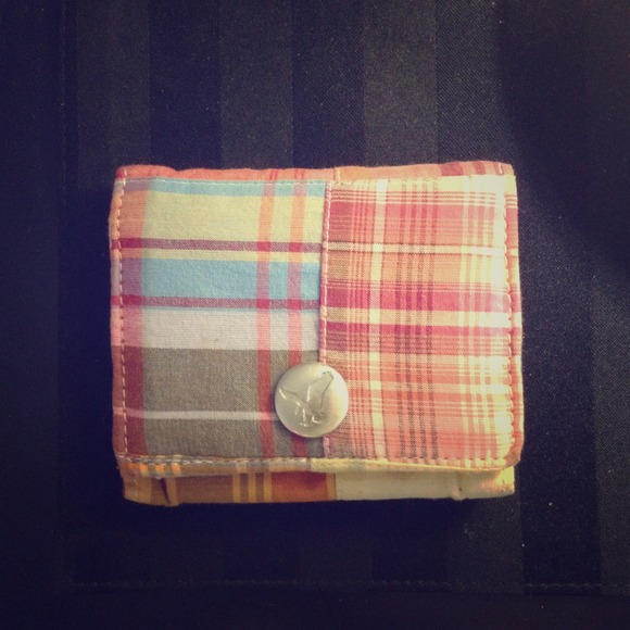 Madras american eagle wallet