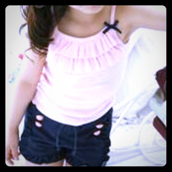 Pink &blue halter short set