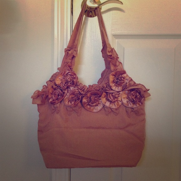 Pink floral purse! BRAND NEW!!