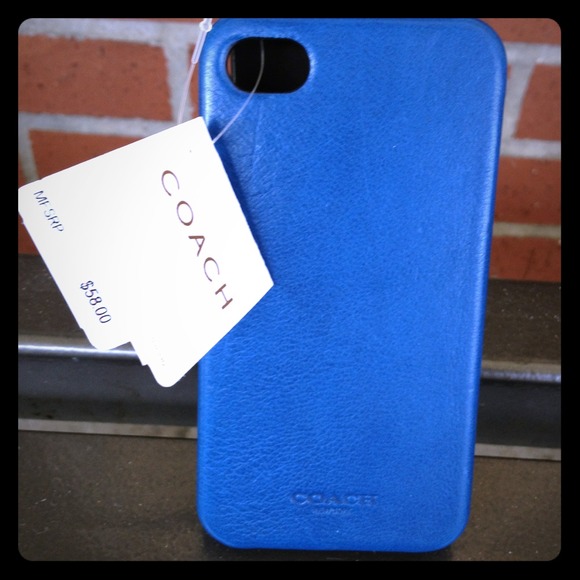 Authentic Coach IPhone cover NWT IPhone 4/4s