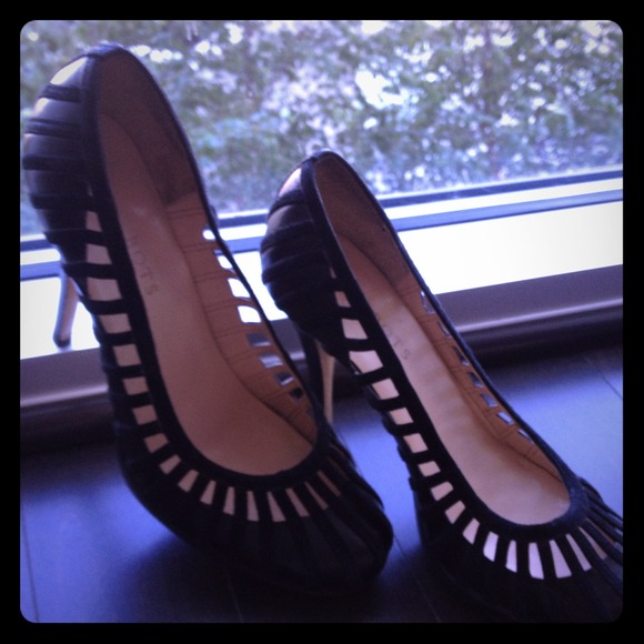 Talbots black heels! Last Chance, new price! OBO