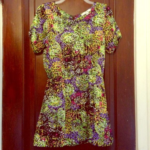 Bright party dress