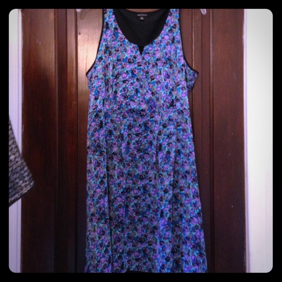 Floral print dress