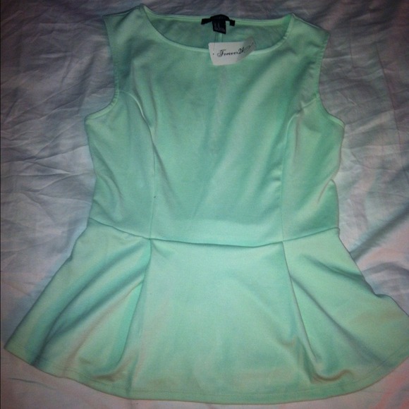 Peplum Cotton Top