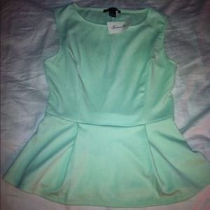 Peplum Cotton Top