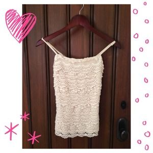 NWOT Detailed Tank Top