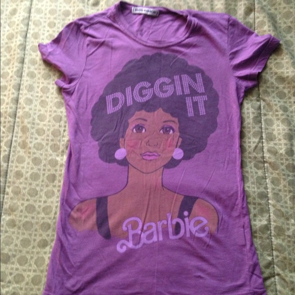 Purple Barbie shirt