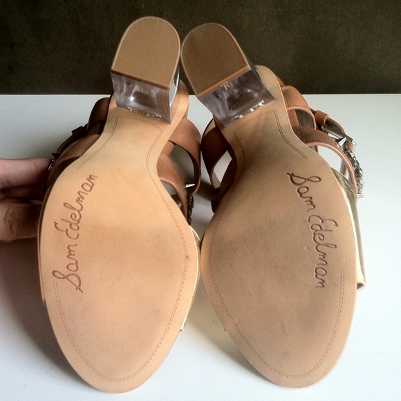 *SOLD* Sam Edelman Embellished sandals, size 7 - Picture 4 of 4