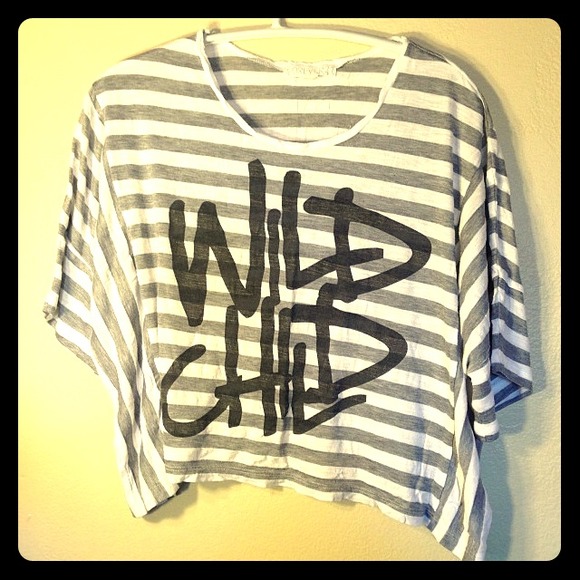 Striped crop top