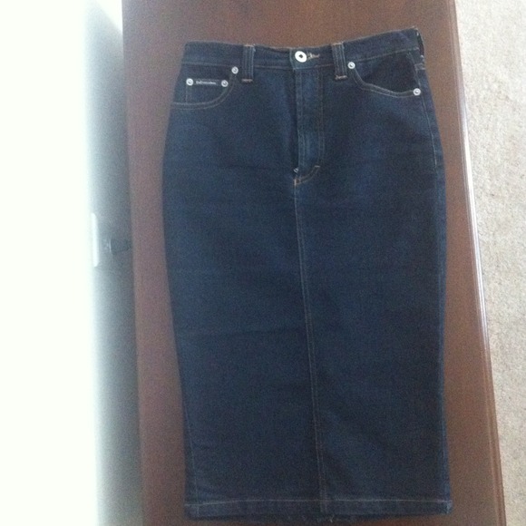 ***REDUCED!!!*** D & G Pencil Jean Skirt