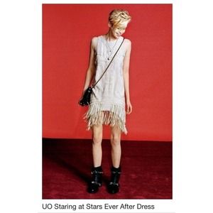 🔹🔸RESERVED🔸🔹UO Fringe Dress/ jacket/ slip