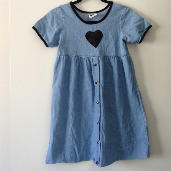 Vtg babydoll mini dress