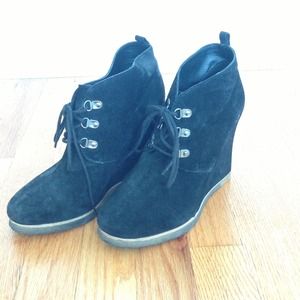 Steve Madden wedge booties