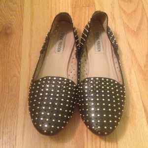 Steve Madden studded flats