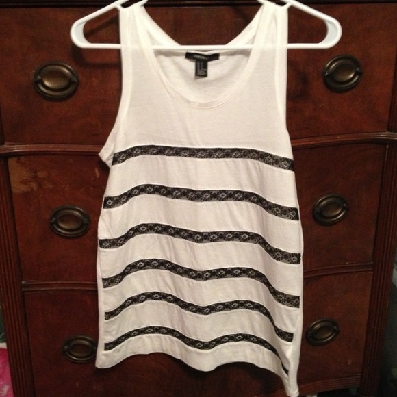White Dressy Tank Top