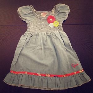 Guess girls denim dress