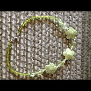 Green Flower Necklace🌸💚