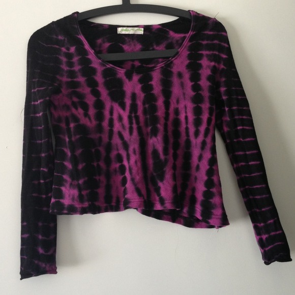 Staring at Stars tie dye crop shirt