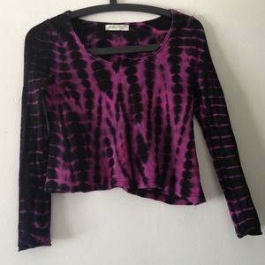 Staring at Stars tie dye crop shirt