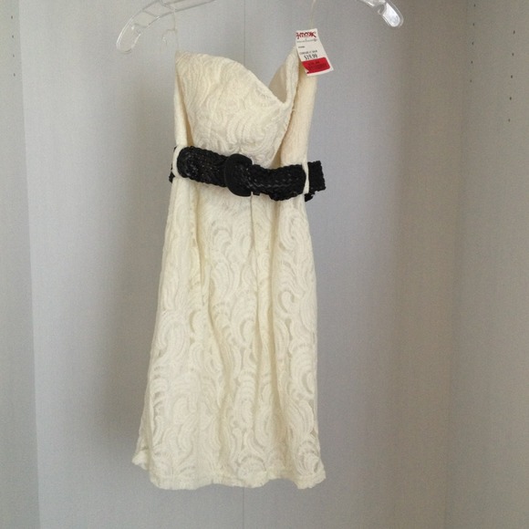 Lace flower dress