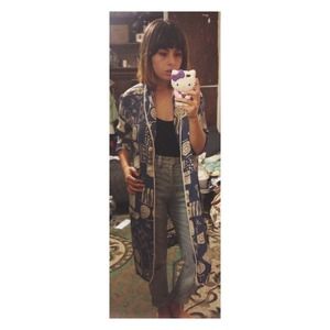 Vtg patterned sweater