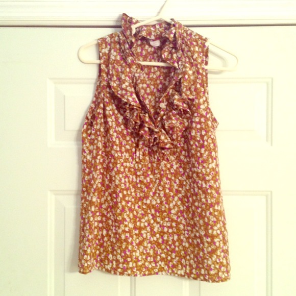 Silk blouse from J. Crew