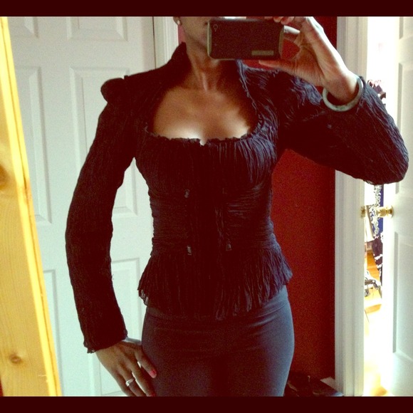 Elie Tahari Corset Jacket