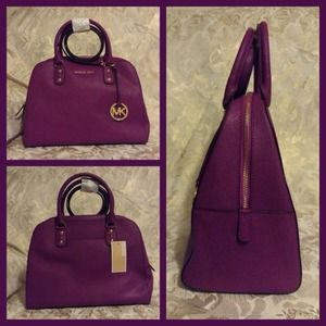 Micheal Kors Pomegranate Satchel