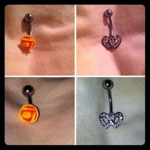 Belly button rings