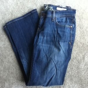 Medium wash denim