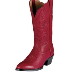 🎀REDUCED🎀 Women's Cowboy Boots in Red- Size 6