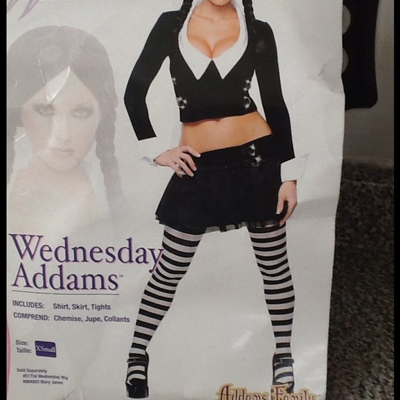 Sold locally Wednesday Adams Costume Size XS, REDUCED - Picture 3 of 4