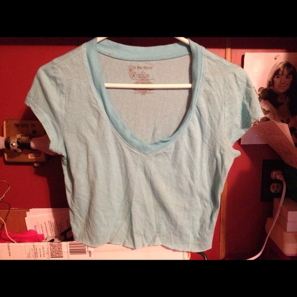 Aqua Crop Top