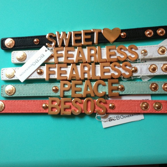 BCBG bracelets
