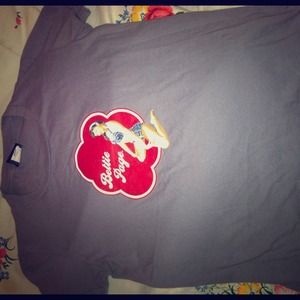 🎅Sale Dark Horse Deluxe Bettie Page pinup shirt M