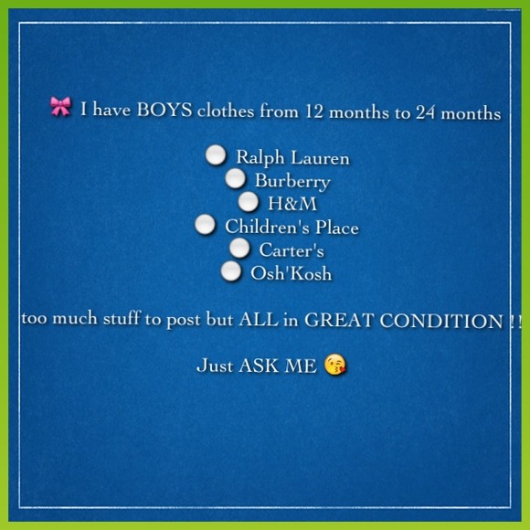 Toddler Boy Clothes 12M - 4T 👕👔👚🎽👖