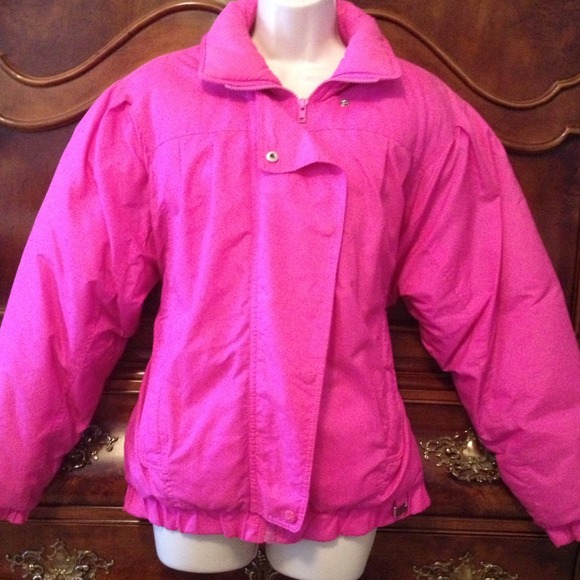 Pink ski/snow jacket