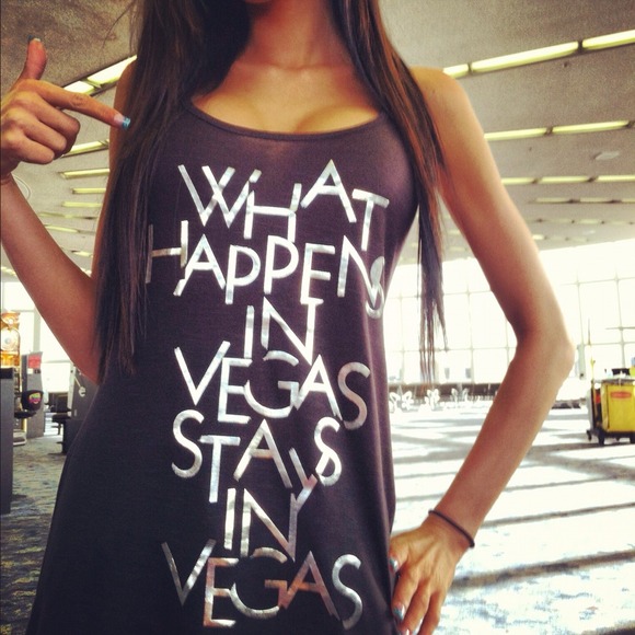 Vegas tank top