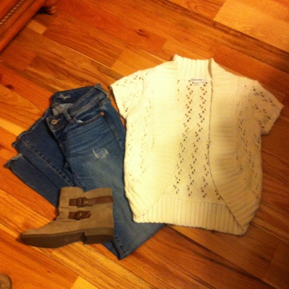 Calvin Klein short sleeve cardigan
